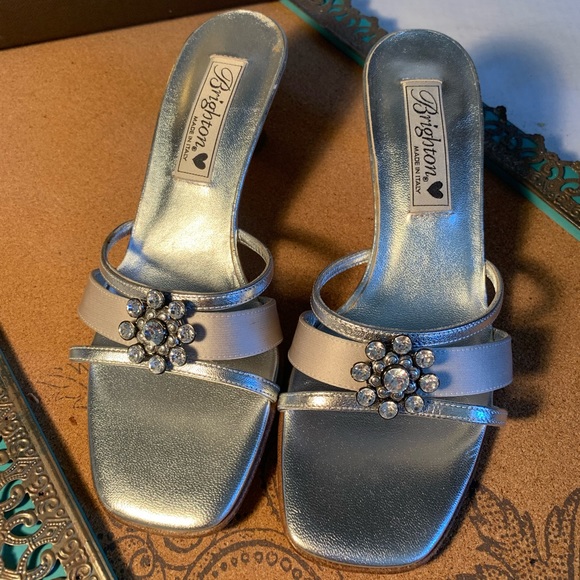 Brighton Twyla Metallic Sandals (S7) - Picture 1 of 7